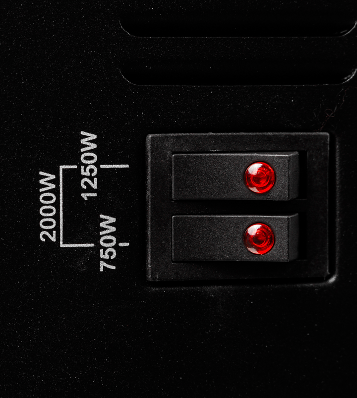 Errotec - Elektrische Convector Kachel - 2000 WATT - closeup